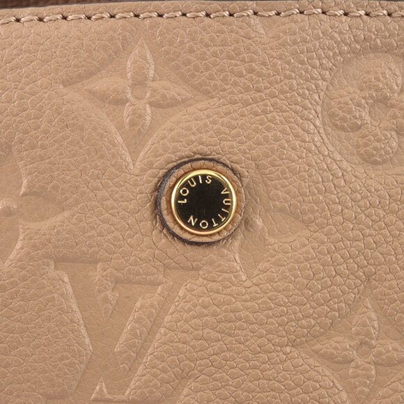 LOUIS VUITTON Brown Monogram Leather Bag - Picture 6 of 14